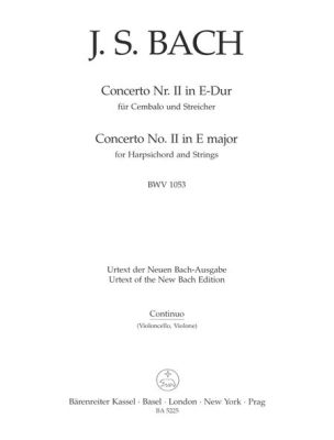 Concerto para Cravo em Mi Maior, BWV 1053: Um Banquete de Alegria e Virtuosismo Intenso